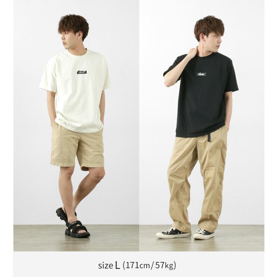NANGA（ナンガ） エコ ハイブリッド MT ロゴTシャツ / メンズ レディース / ユニセックス / 半袖 プリント / ECO HYBRID MT LOGO TEE | NANGA | 07