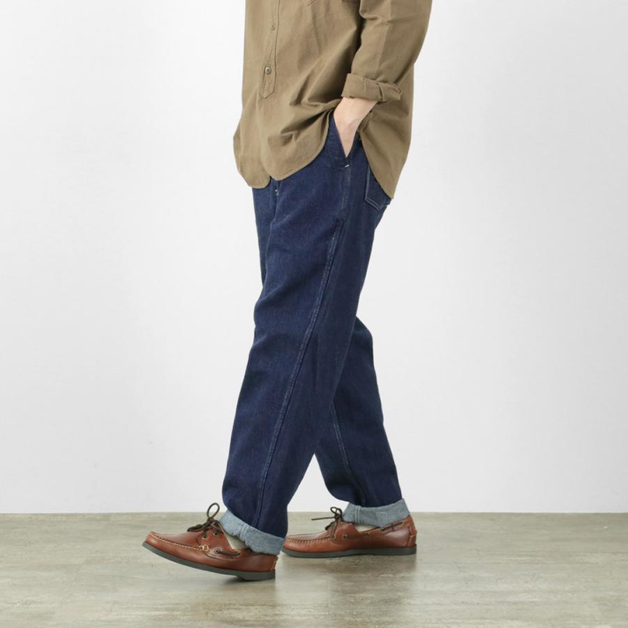 FOB FACTORY（FOBファクトリー） F0511 WW2 デニム デッキパンツ ワンウォッシュ / メンズ / 経年変化 / セルヴィッチ / 日本製 | FOB FACTORY | 04