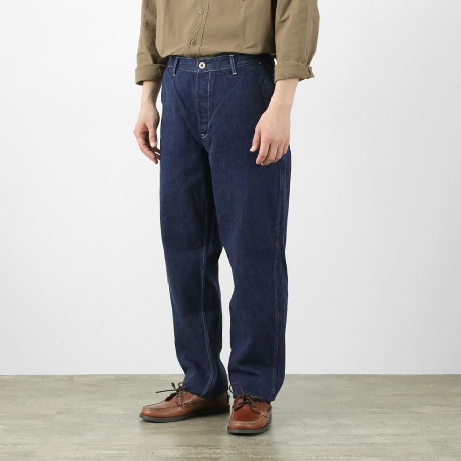 FOB FACTORY（FOBファクトリー） F0511 WW2 デニム デッキパンツ ワンウォッシュ / メンズ / 経年変化 / セルヴィッチ / 日本製 | FOB FACTORY | 08