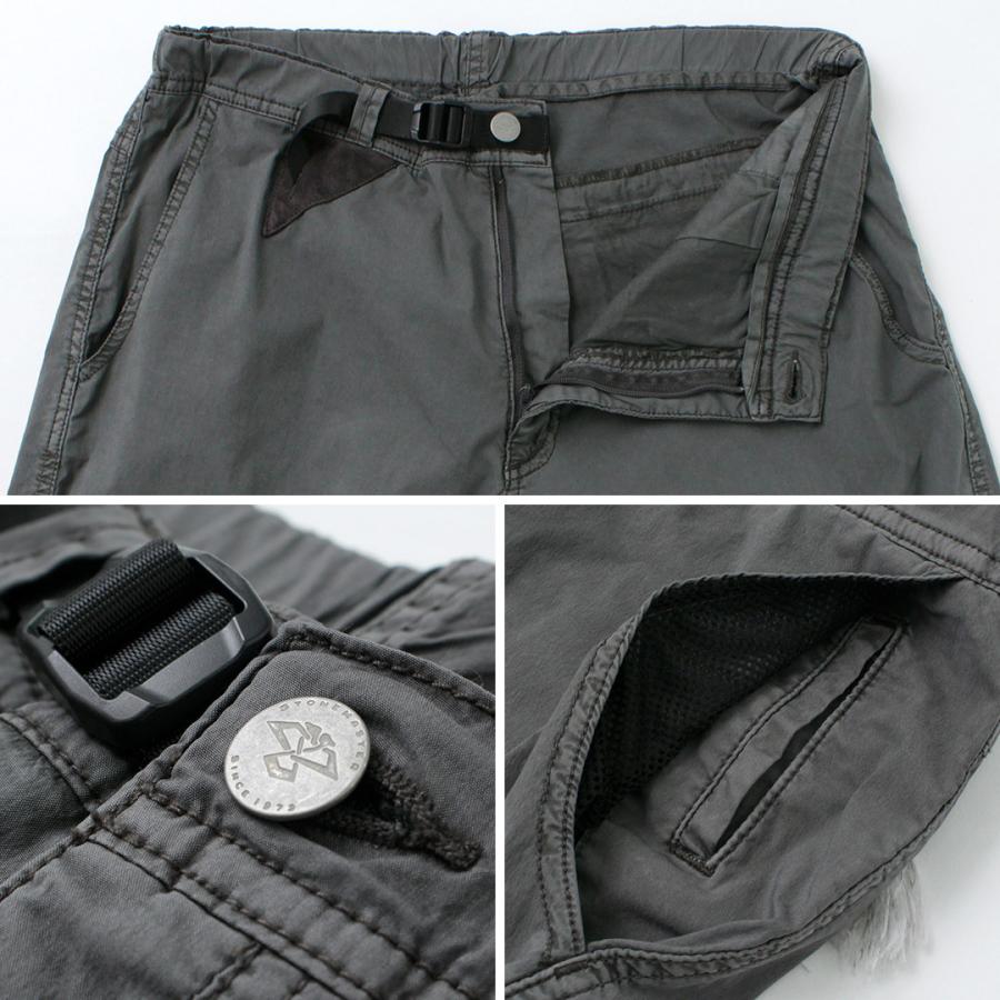 STONEMASTER（ストーンマスター） ナイロン/コットン ハイブリッド クライミング クロップドパンツ / ピグメントダイ | STONEMASTER | 17