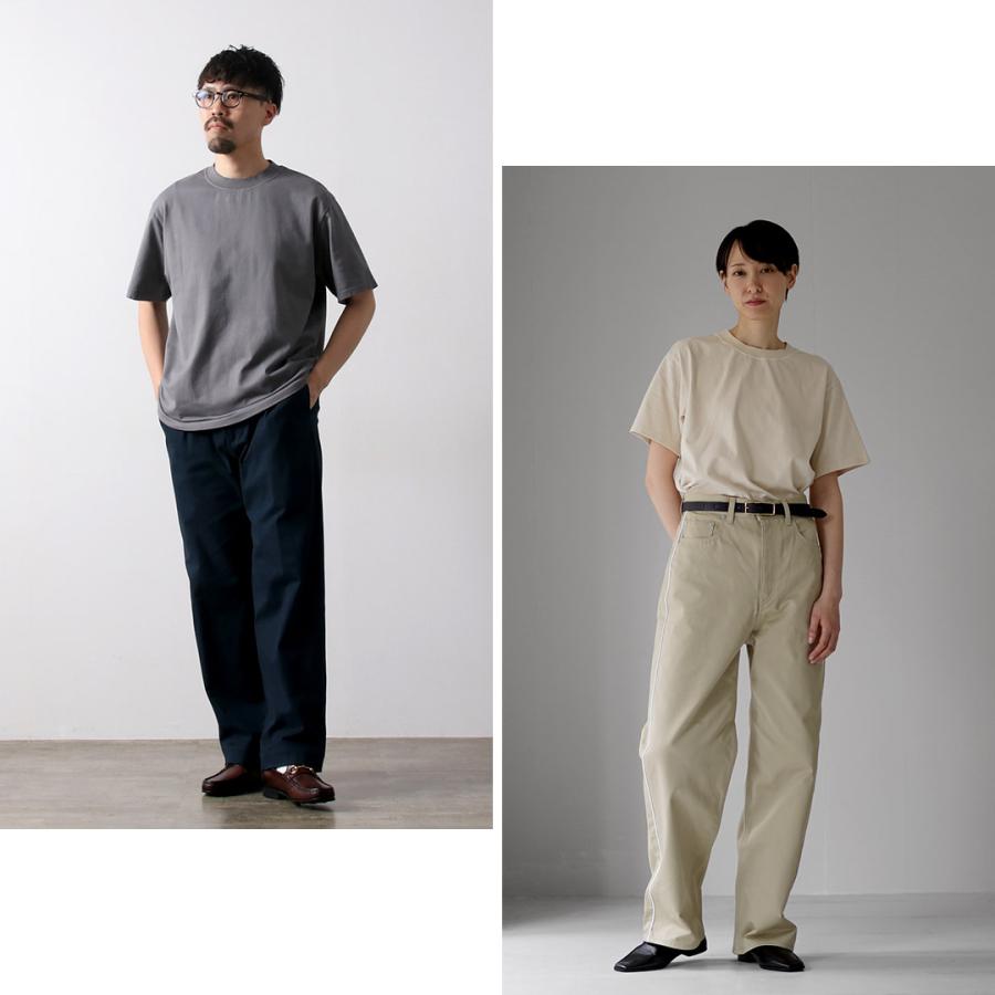 YONETOMI NEW BASIC（ヨネトミニューベーシック） ガーメントダイ パックTシャツ / メンズ レディース ユニセックス 半袖 綿100％ コットン | Yonetomi NEW BASIC | 16
