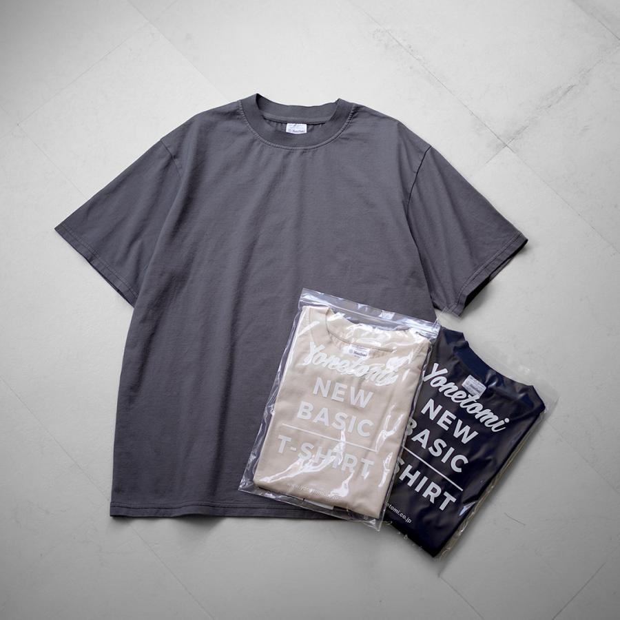 YONETOMI NEW BASIC（ヨネトミニューベーシック） ガーメントダイ パックTシャツ / メンズ レディース ユニセックス 半袖 綿100％ コットン | Yonetomi NEW BASIC | 08