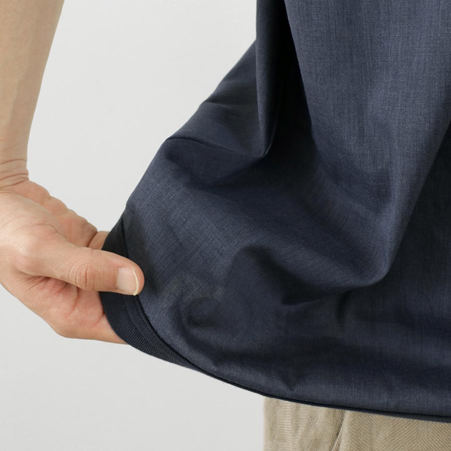 RE MADE IN TOKYO JAPAN（アールイー） リネン クールマックス ボタンバスク / メンズ 半袖 シャツ 麻 COOLMAX 日本製 | Re made in tokyo japan | 10