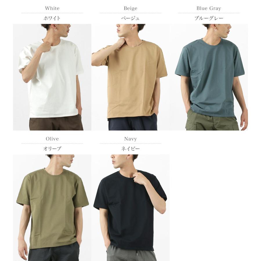 RE MADE IN TOKYO JAPAN（アールイー） 東京メイド ドレスオーガニックTシャツ / 半袖 メンズ 上品 日本製 | Re made in tokyo japan | 06