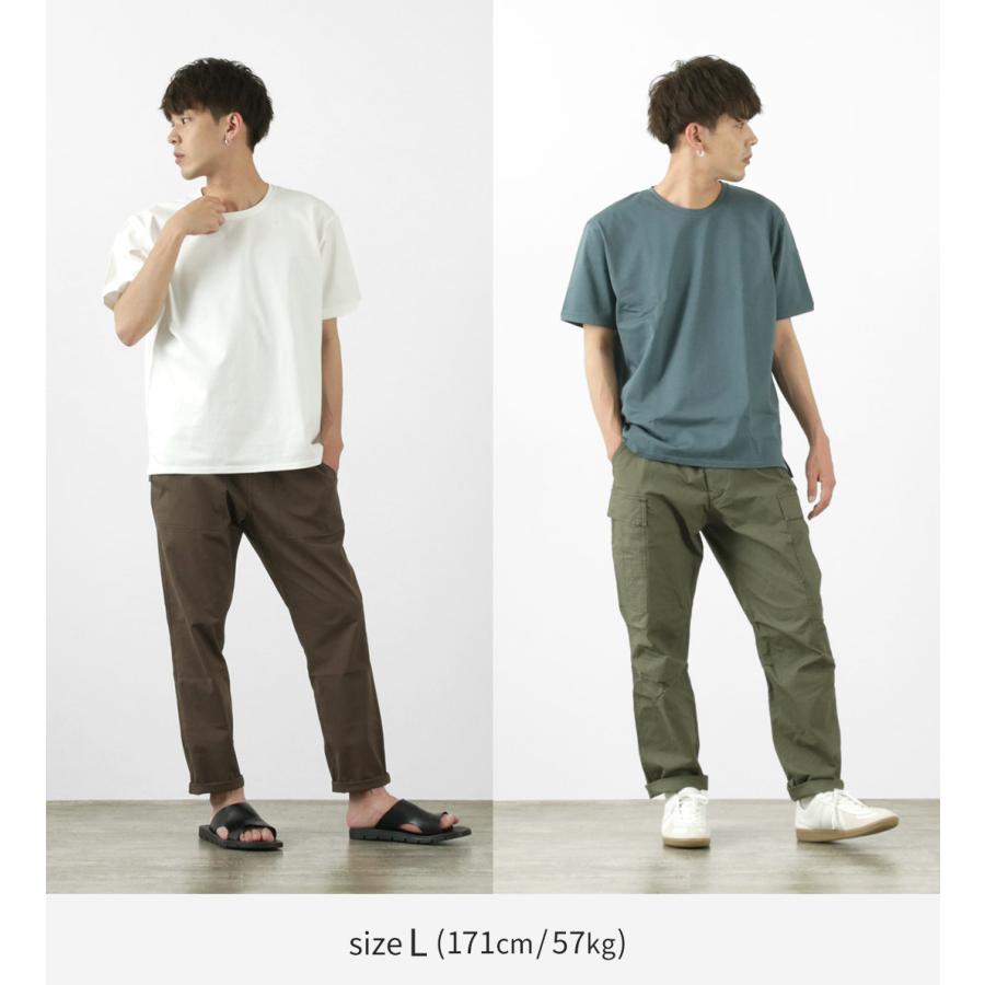 RE MADE IN TOKYO JAPAN（アールイー） 東京メイド ドレスオーガニックTシャツ / 半袖 メンズ 上品 日本製 | Re made in tokyo japan | 08
