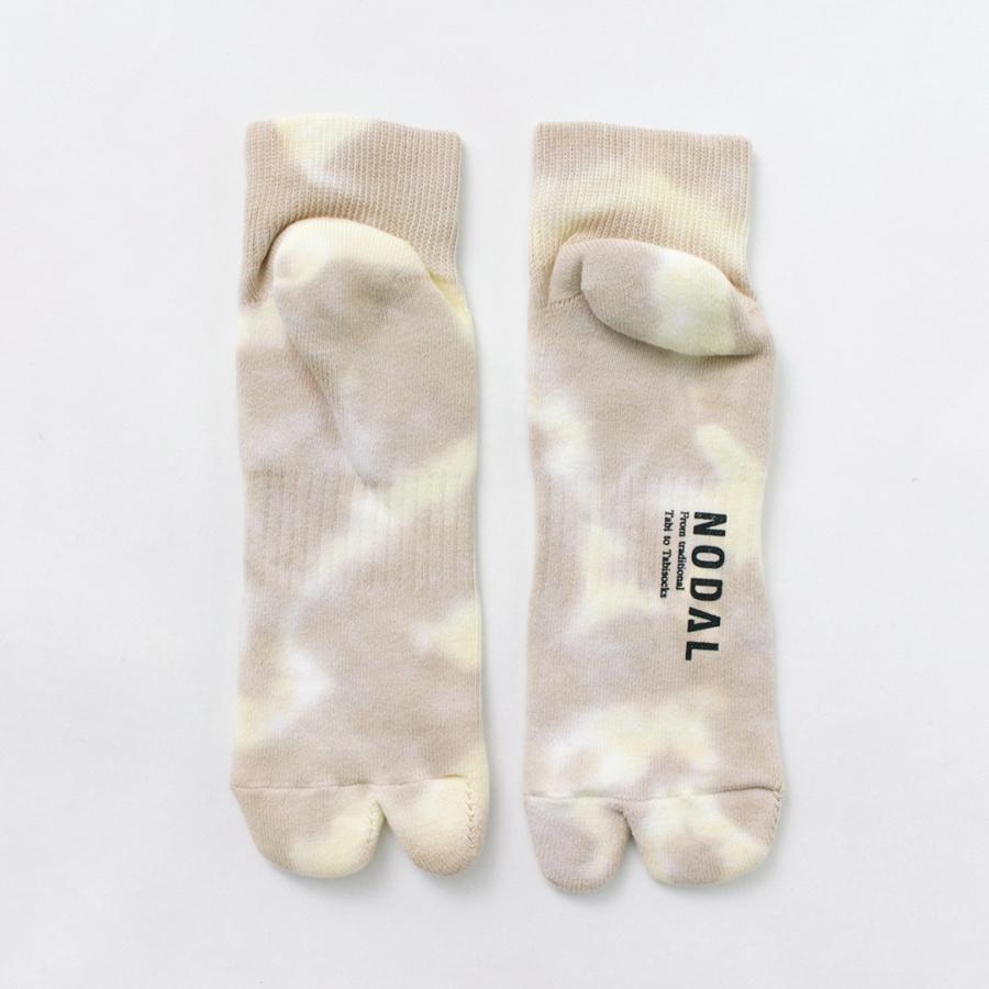 NODAL（ノーダル） タイダイ ソックス / 靴下 足袋型 ショート 短め 柄 綿 ナイロン メンズ レディース 日本製 Tie Dye Socks | NODAL | 13