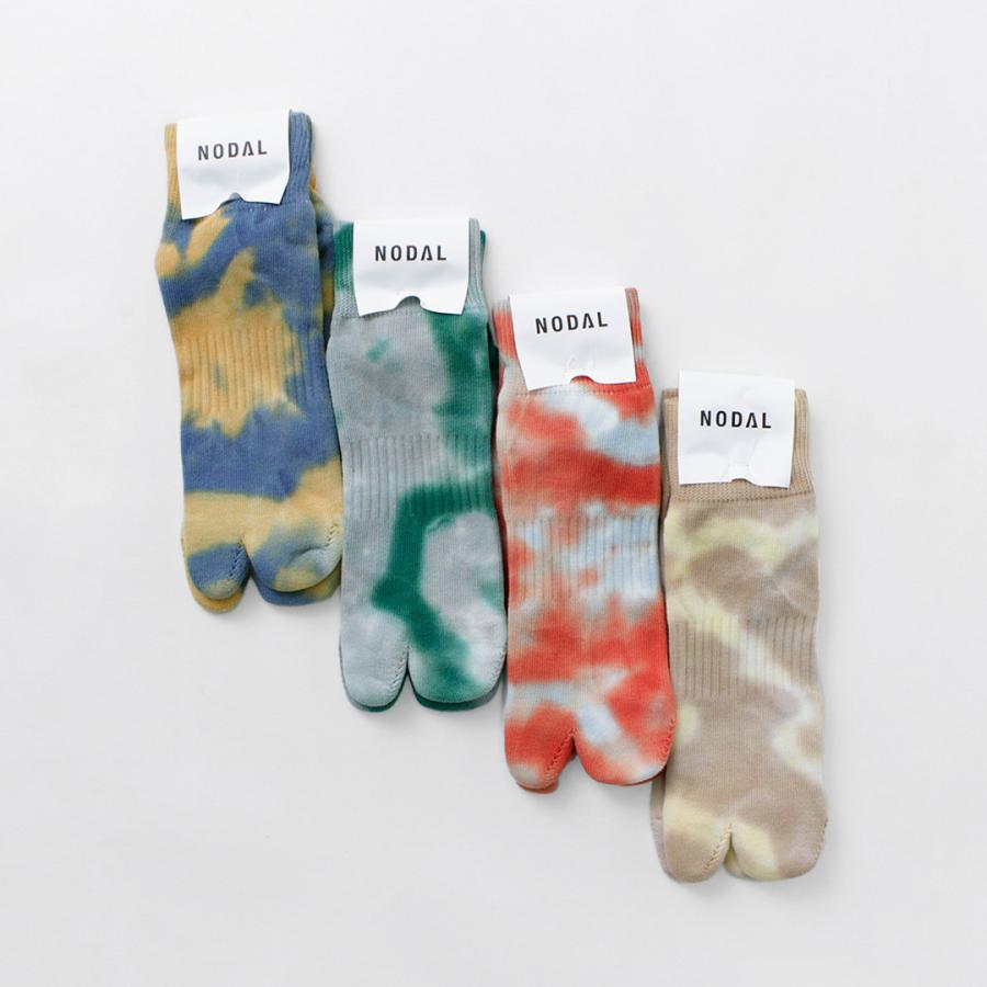NODAL（ノーダル） タイダイ ソックス / 靴下 足袋型 ショート 短め 柄 綿 ナイロン メンズ レディース 日本製 Tie Dye Socks | NODAL | 14