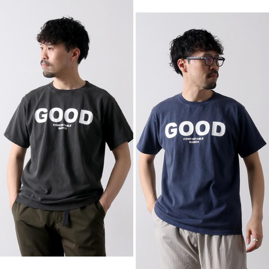 GOOD ON（グッドオン） カラー別注 グッドオン ロゴ ショートスリーブ Tシャツ / 半袖 プリント ピグメントダイ 綿 コットン メンズ | GOOD ON | 17