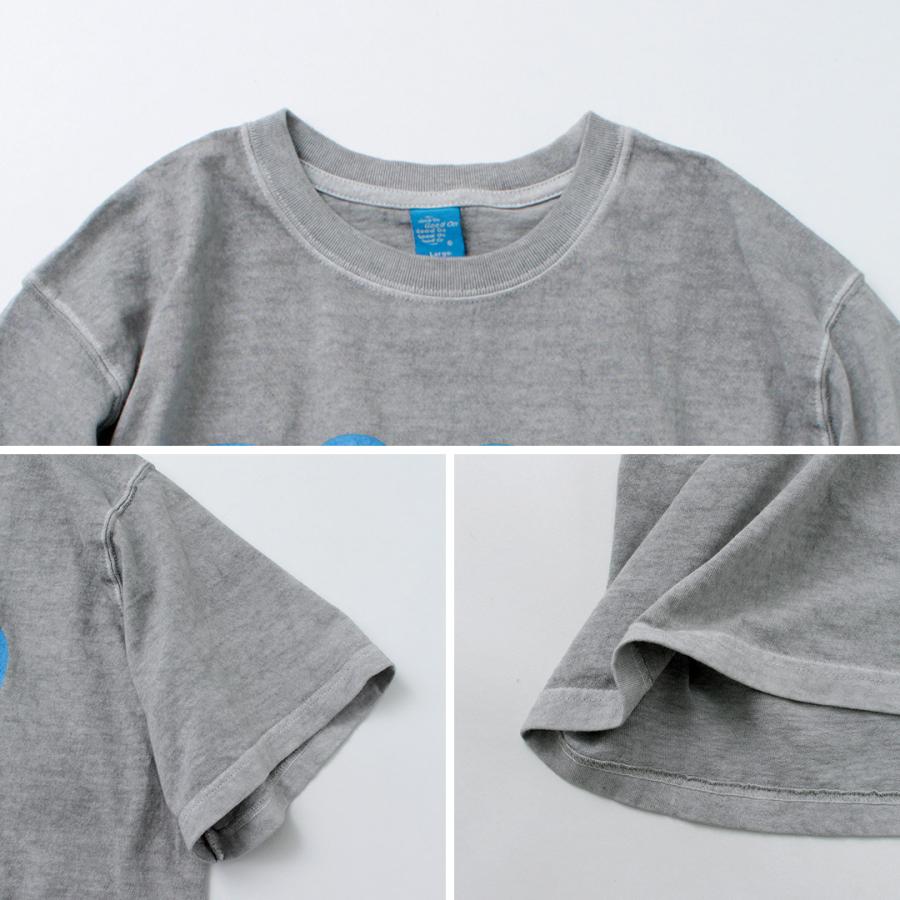 GOOD ON（グッドオン） カラー別注 グッドオン ロゴ ショートスリーブ Tシャツ / 半袖 プリント ピグメントダイ 綿 コットン メンズ | GOOD ON | 18