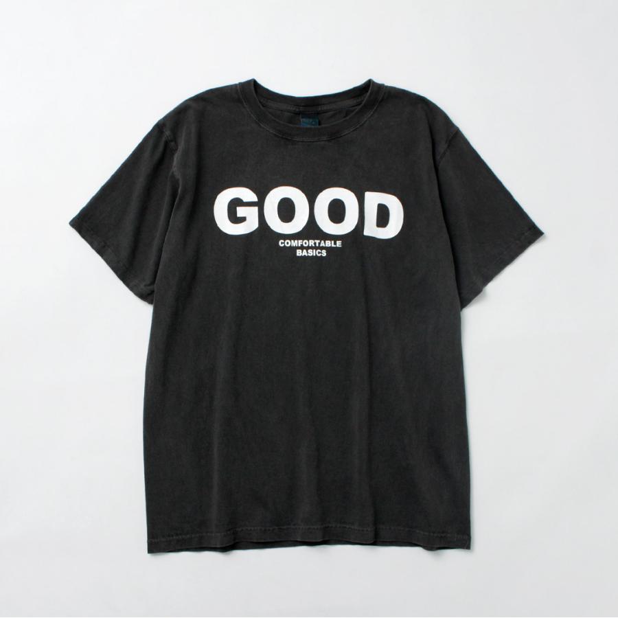 GOOD ON（グッドオン） カラー別注 グッドオン ロゴ ショートスリーブ Tシャツ / 半袖 プリント ピグメントダイ 綿 コットン メンズ | GOOD ON | 07