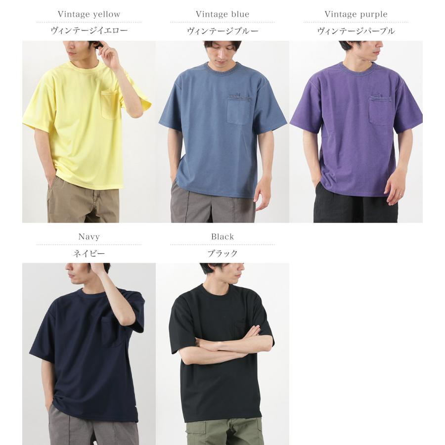 MELPLE（メイプル） 別注 ハニコテック ユースフルTシャツ / メンズ トップス カットソー 半袖 無地 速乾性 | melple | 06