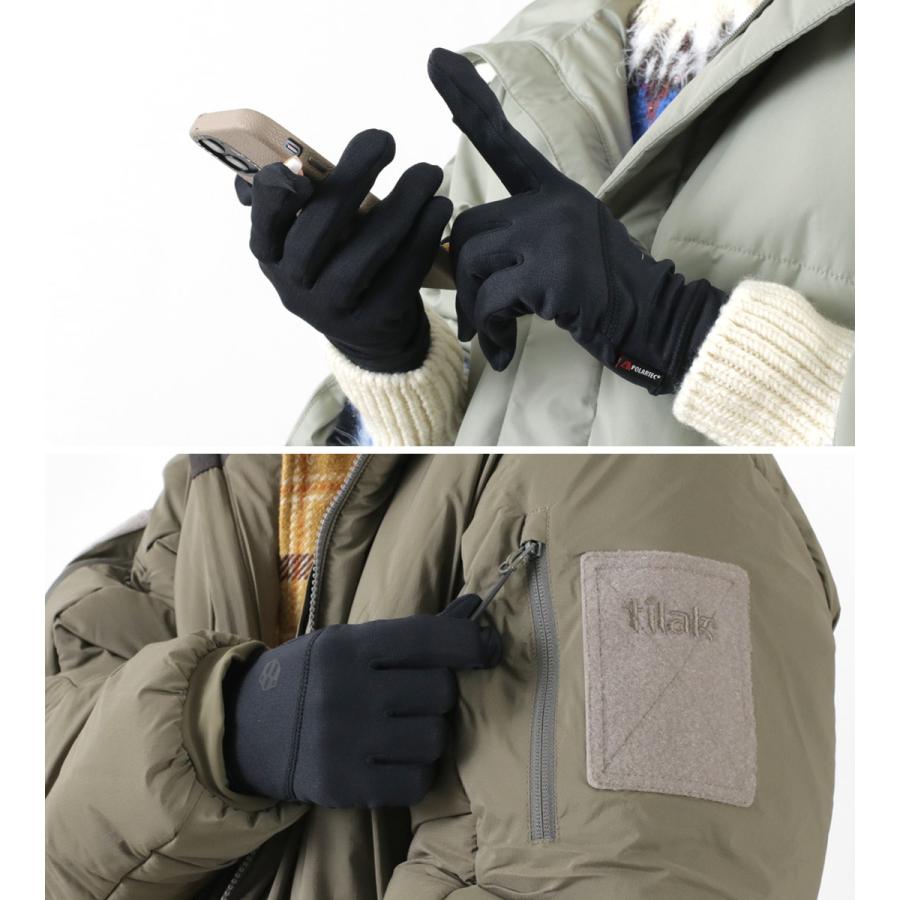 HANDSON GRIP（ハンズオングリップ） ホーボーグリッド メンズ 手袋 グローブ インナー レイヤード スマホ 防寒 | HANDSON GRIP | 06