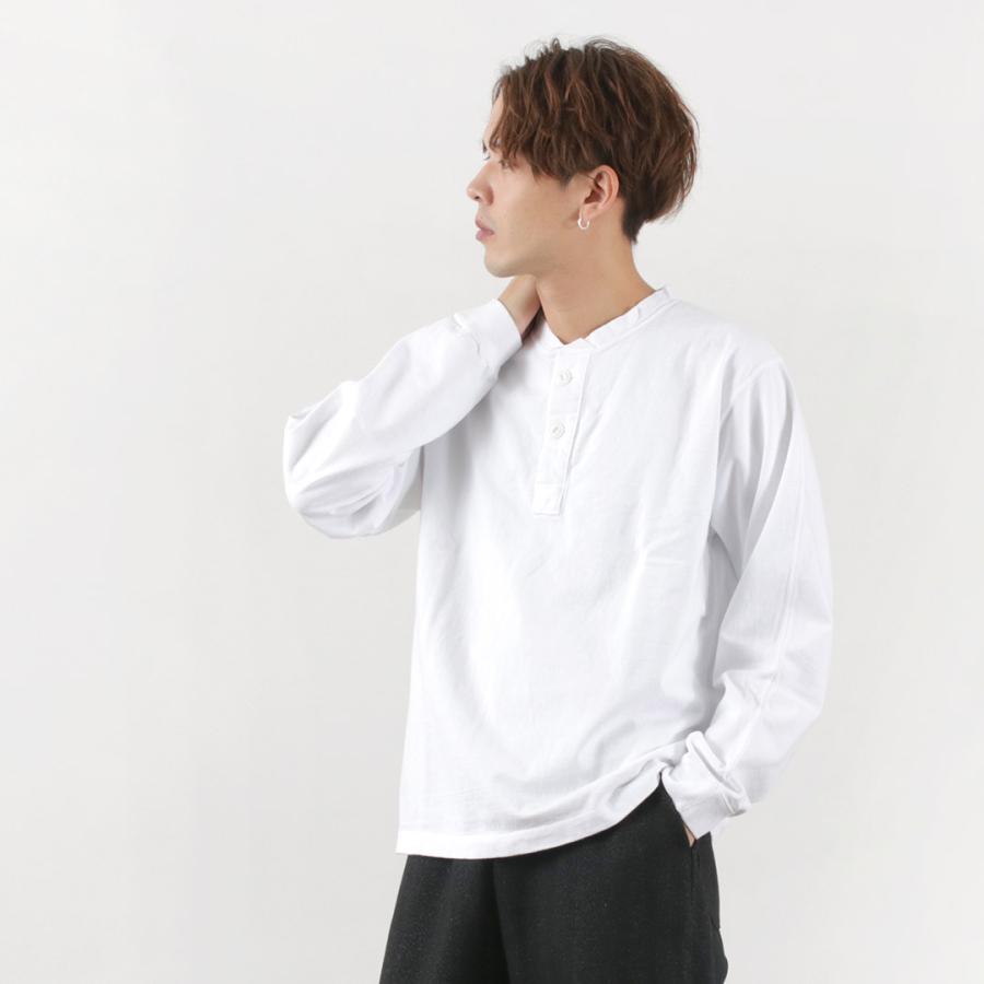 GOOD ON（グッドオン） L/S ヘビー ヘンリーT メンズ トップス 長袖 Tシャツ ロンTEE 綿 コットン | GOOD ON | 16