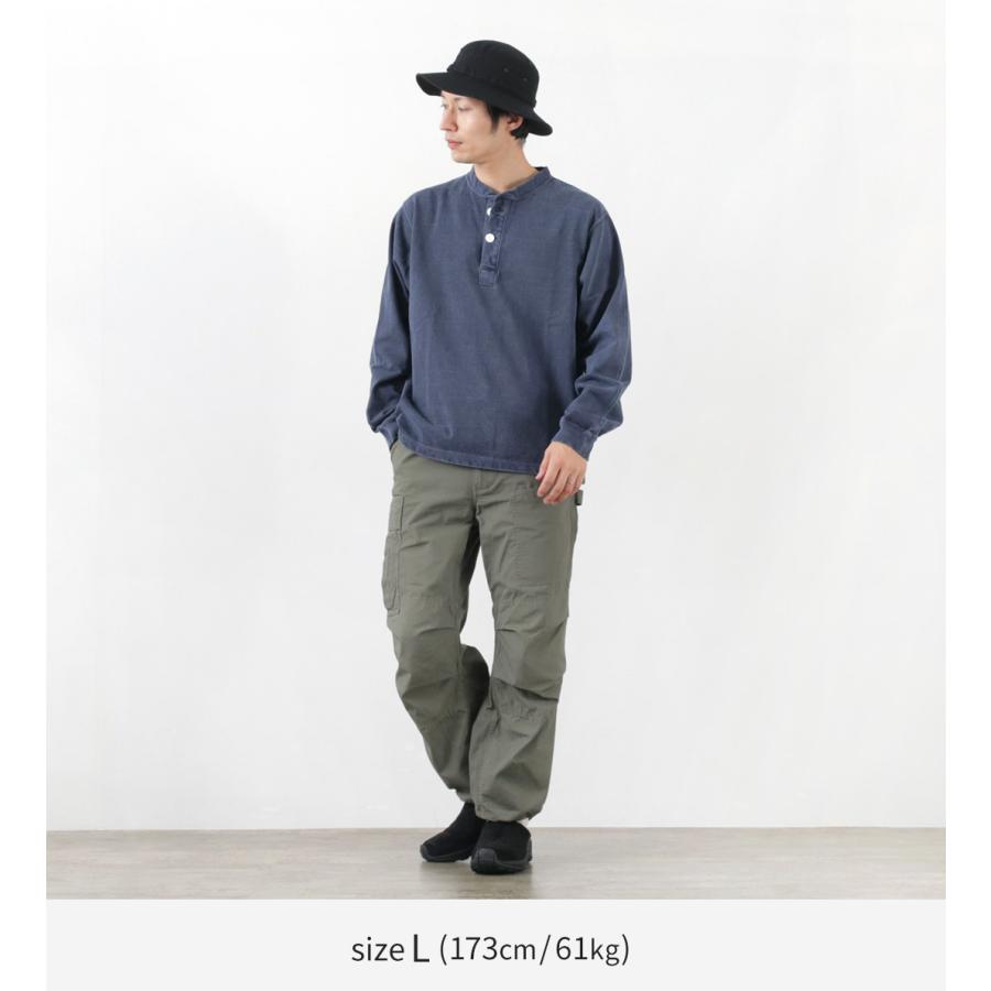 GOOD ON（グッドオン） L/S ヘビー ヘンリーT メンズ トップス 長袖 Tシャツ ロンTEE 綿 コットン | GOOD ON | 09