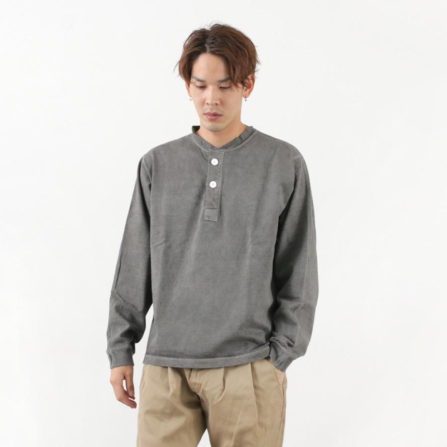 GOOD ON（グッドオン） L/S ヘビー ヘンリーT メンズ トップス 長袖 Tシャツ ロンTEE 綿 コットン | GOOD ON | 11
