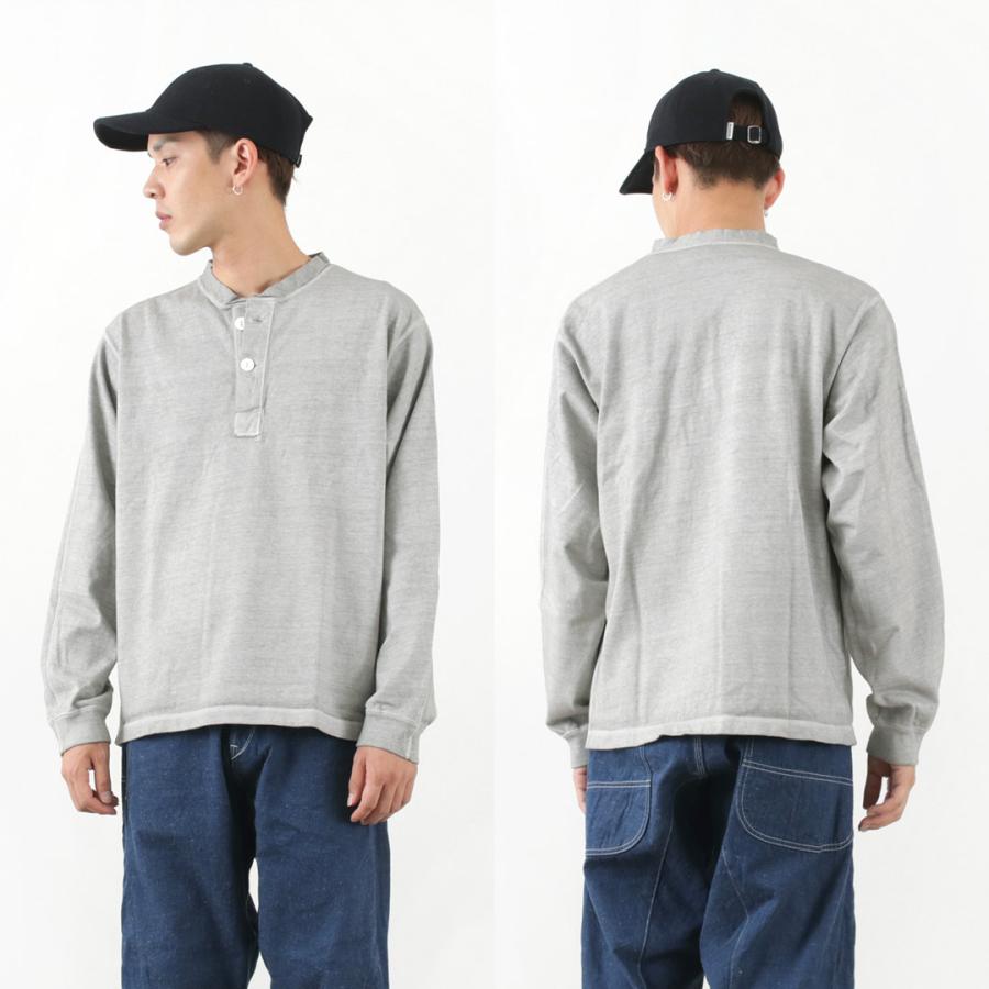 GOOD ON（グッドオン） L/S ヘビー ヘンリーT メンズ トップス 長袖 Tシャツ ロンTEE 綿 コットン | GOOD ON | 12