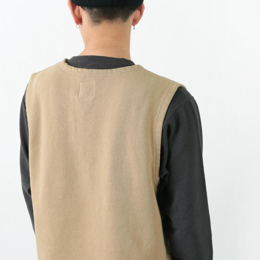 GOOD ON（グッドオン） フリース スウェットベスト 光電子 メンズ 光電子 綿 コットン 裏起毛 カジュアル 無地 | GOOD ON | 13