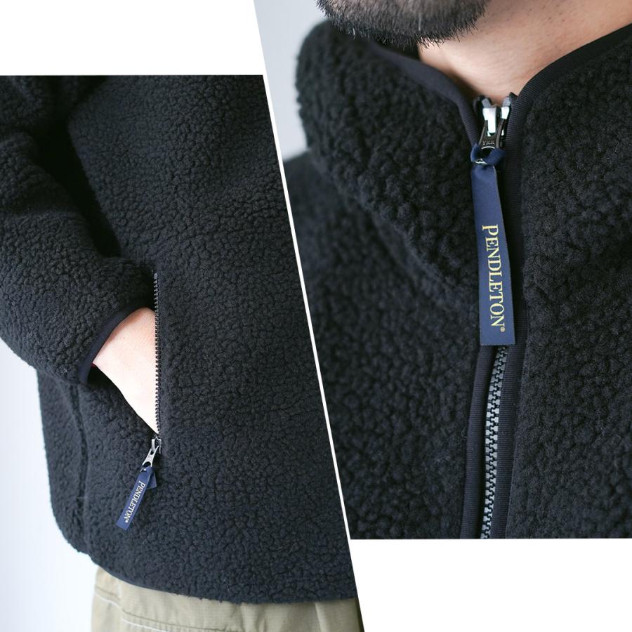 PENDLETON（ペンドルトン） ボア ジップフーディー / アウター フード パーカー 柄 フリース メンズ レディース ユニセックス | PENDLETON | 13