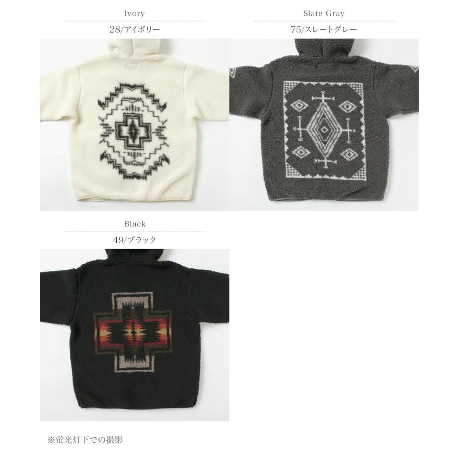 PENDLETON（ペンドルトン） ボア ジップフーディー / アウター フード パーカー 柄 フリース メンズ レディース ユニセックス | PENDLETON | 04