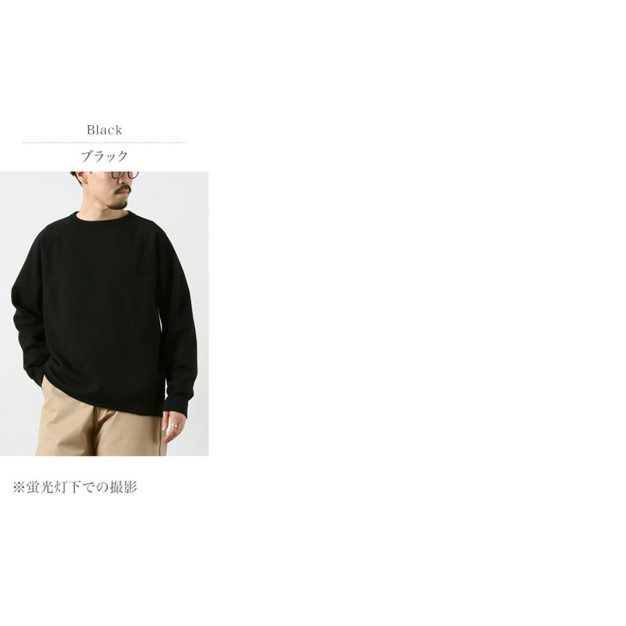 WALLA WALLA SPORT（ワラワラスポーツ） 13oz クルースウェット / メンズ トレーナー ラグラン カットオフ 日本製 | WALLA WALLA SPORT | 09