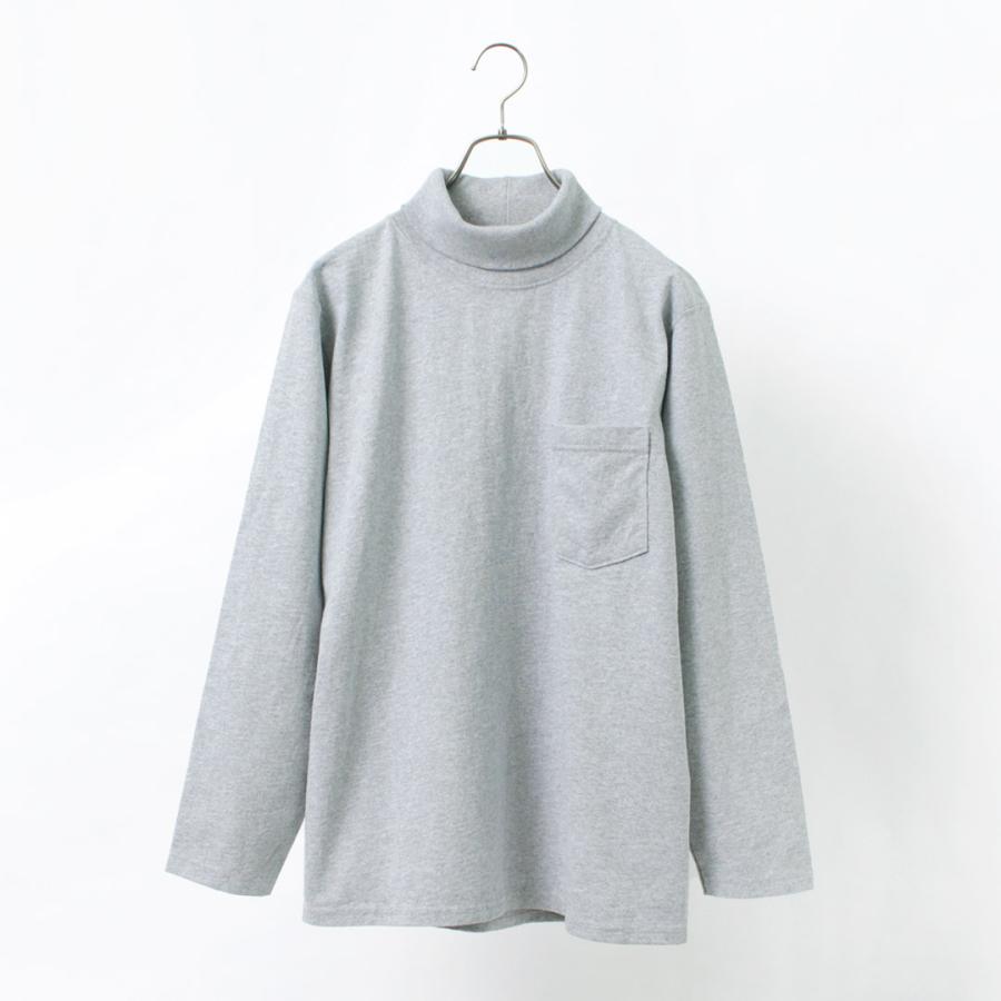 Goodwear（グッドウェア） ロングスリーブ タートルネック ポケットT