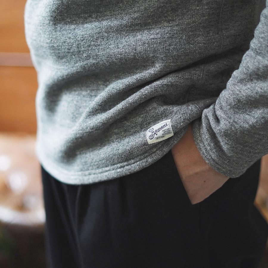 KEPANI（ケパニ） モックネック スウェット / 綿100 無地 メンズ レディース トップス 長袖 裏起毛 日本製 | Kepani | 07
