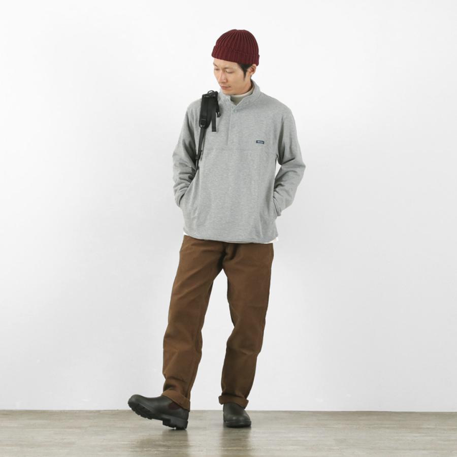 TIEASY（ティージー） HDCS スナッププルオーバー 無地 メンズ 綿 コットン Tシャツ ロンT ワンポイント 長袖 日本製 | TIEASY | 08