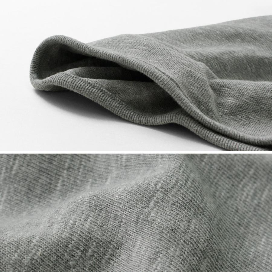 TIEASY（ティージー） HDCS スナッププルオーバー 無地 メンズ 綿 コットン Tシャツ ロンT ワンポイント 長袖 日本製 | TIEASY | 09