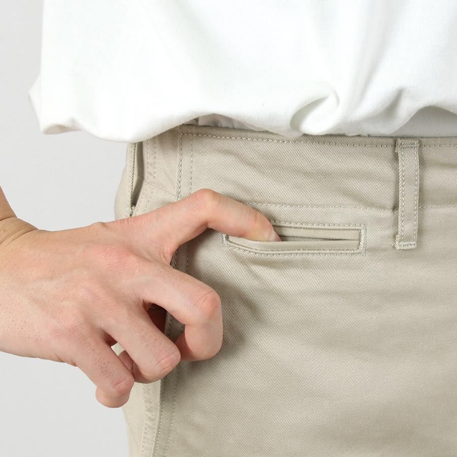 FOB FACTORY（FOBファクトリー） F0514 ナロー U.S トラウザー / メンズ テーパード ウエポン 細身 スリム コットン 綿 日本製 | FOB FACTORY | 13