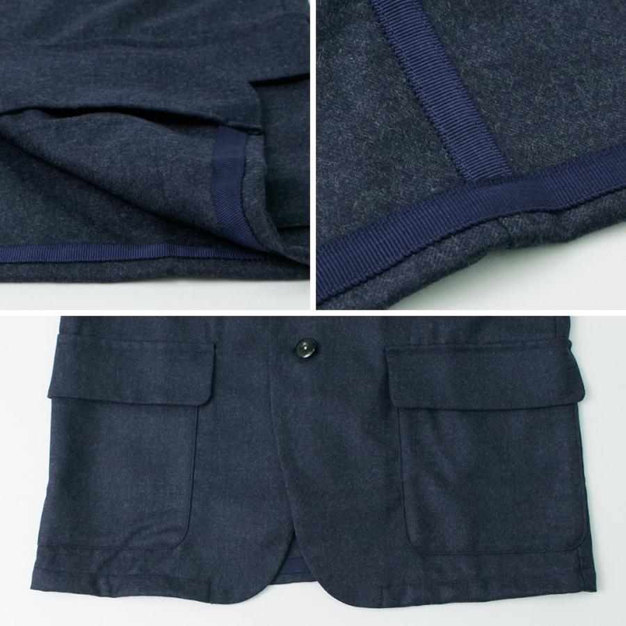 RE MADE IN TOKYO JAPAN（アールイー） ウールフランネル カバーオール ジャケット メンズ 