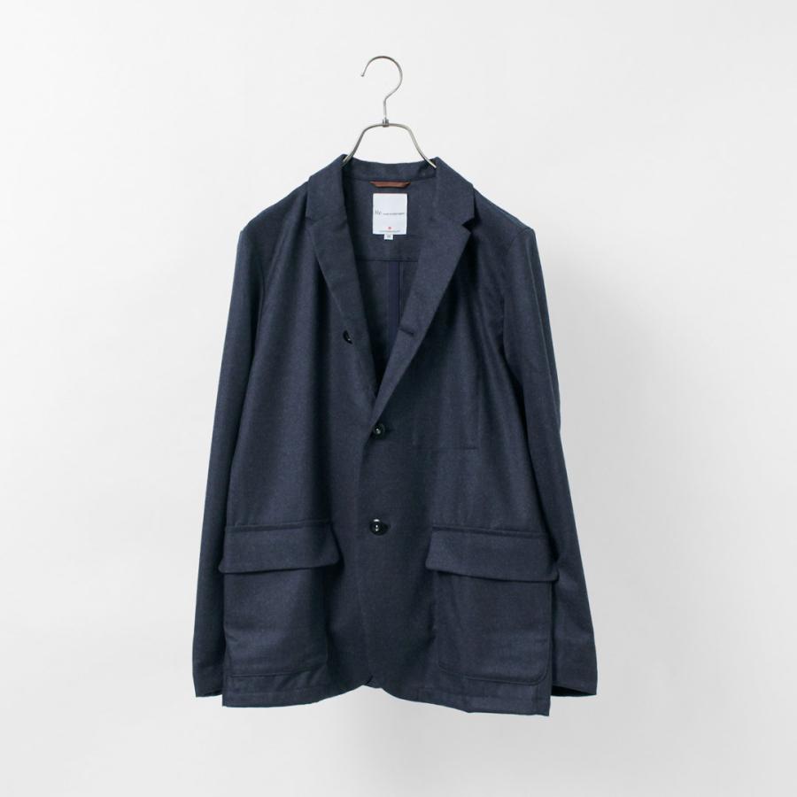 RE MADE IN TOKYO JAPAN（アールイー） ウールフランネル カバーオール ジャケット メンズ 