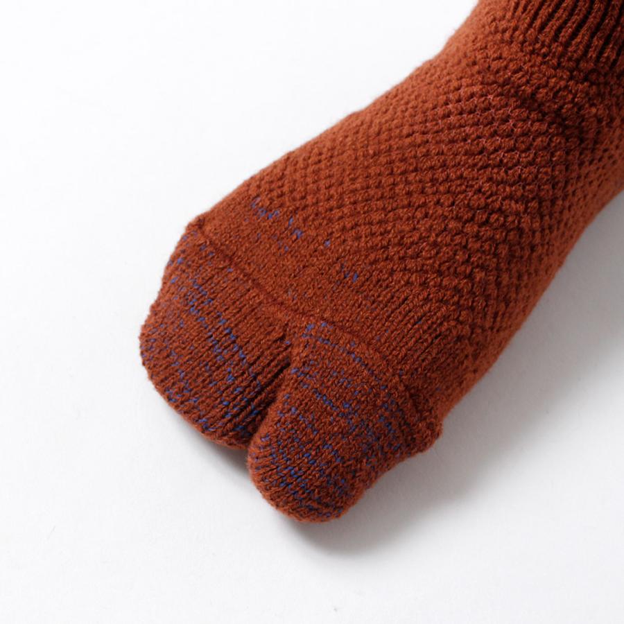 NODAL（ノーダル） 84N ロングソックス / 靴下 足袋型 メンズ レディース ユニセックス 厚手 ミディアム丈 ウール 日本製 | NODAL | 13