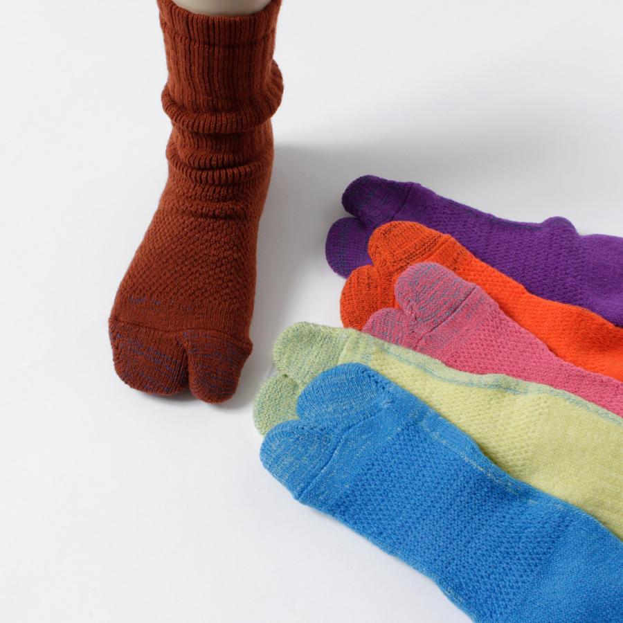 NODAL（ノーダル） 84N ロングソックス / 靴下 足袋型 メンズ レディース ユニセックス 厚手 ミディアム丈 ウール 日本製 | NODAL | 15