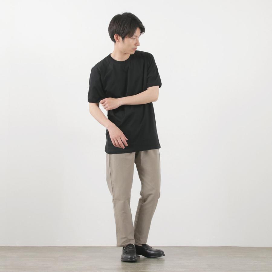GICIPI（ジチピ） アンノーネ クルーネック ベーシックTシャツ / 半袖 無地 綿 イタリア製 メンズ ANNONE Basic TEE | gicipi | 06