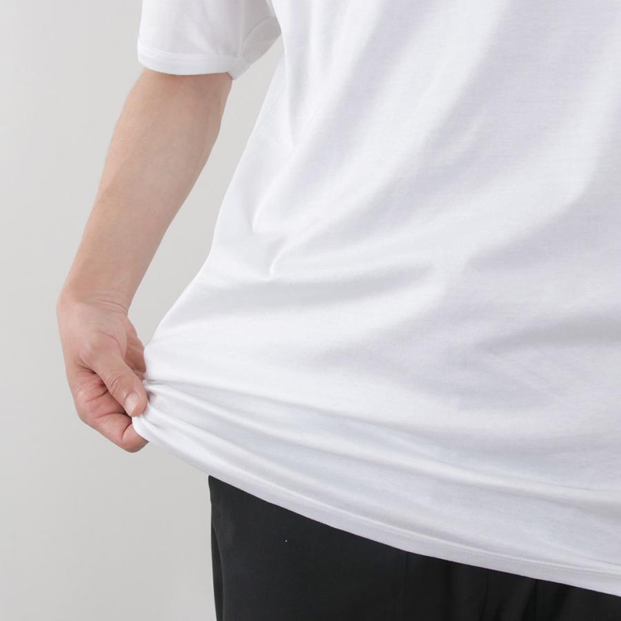 GICIPI（ジチピ） アンノーネ クルーネック ベーシックTシャツ / 半袖 無地 綿 イタリア製 メンズ ANNONE Basic TEE | gicipi | 08