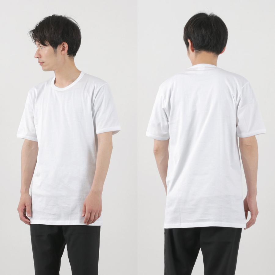 GICIPI（ジチピ） アンノーネ クルーネック ベーシックTシャツ / 半袖 無地 綿 イタリア製 メンズ ANNONE Basic TEE | gicipi | 11