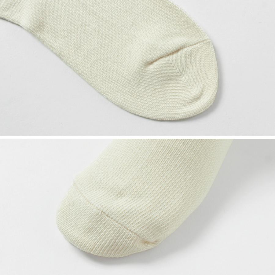 ROTOTO（ロトト） オーガニック デイリー3パック リブクルーソックス / メンズ レディース 靴下 無地 セット 日本製 | ROTOTO | 13