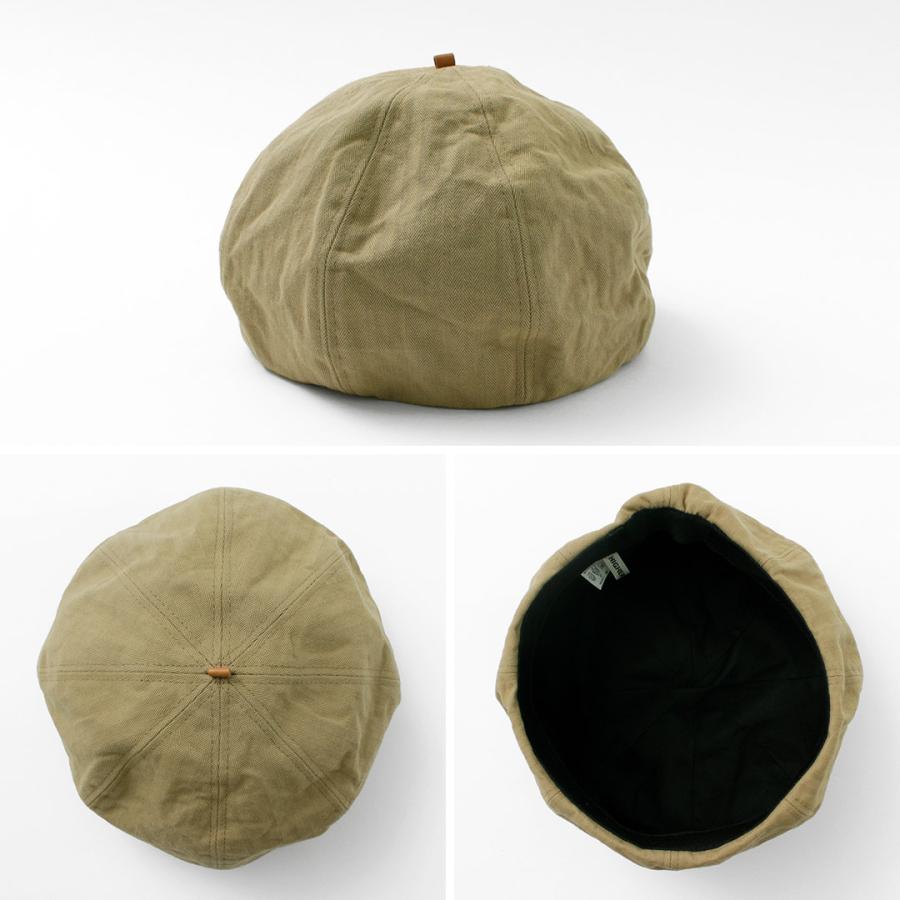 HIGHER（ハイアー）別注 ヴィンテージヘリンボン ベレー メンズ レディース ユニセックス 綿 コットン 日本製 | HIGHER（ファッション） | 15