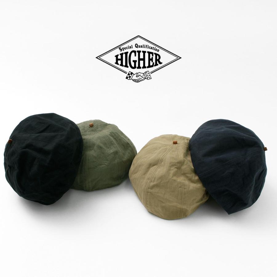 HIGHER（ハイアー）別注 ヴィンテージヘリンボン ベレー メンズ レディース ユニセックス 綿 コットン 日本製 | HIGHER（ファッション） | 08