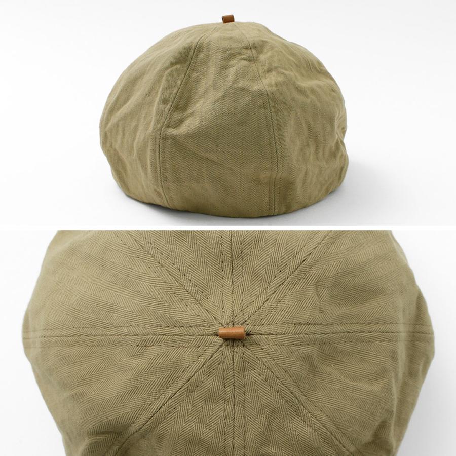 HIGHER（ハイアー）別注 ヴィンテージヘリンボン ベレー メンズ レディース ユニセックス 綿 コットン 日本製 | HIGHER（ファッション） | 10