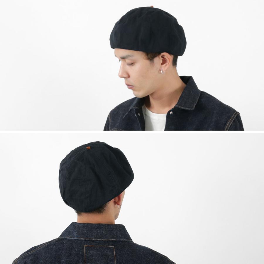 HIGHER（ハイアー）別注 ヴィンテージヘリンボン ベレー メンズ レディース ユニセックス 綿 コットン 日本製 | HIGHER（ファッション） | 11