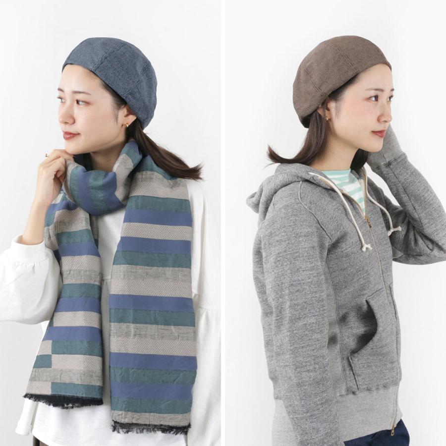 HIGHER（ハイアー） 別注 ヴィンテージ ウォバッシュ ベレー メンズ レディース ユニセックス 帽子 綿 コットン 日本製 HT22029 | HIGHER（ファッション） | 12