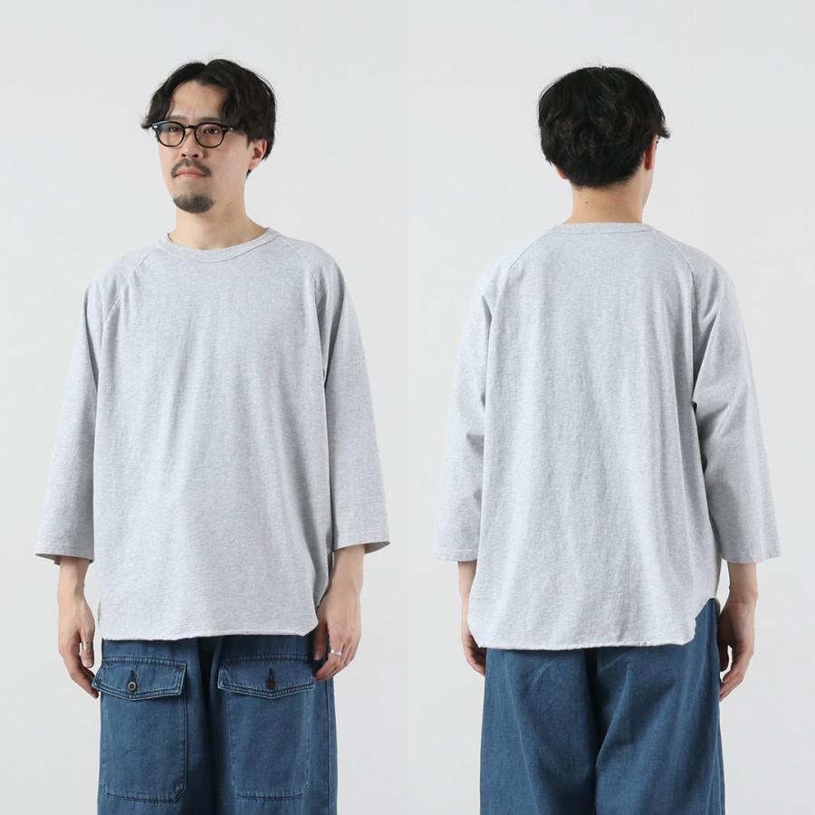 WALLA WALLA SPORT（ワラワラスポーツ） 七分袖 ベースボールTシャツ ソリッド 日本製 / メンズ | WALLA WALLA SPORT | 19