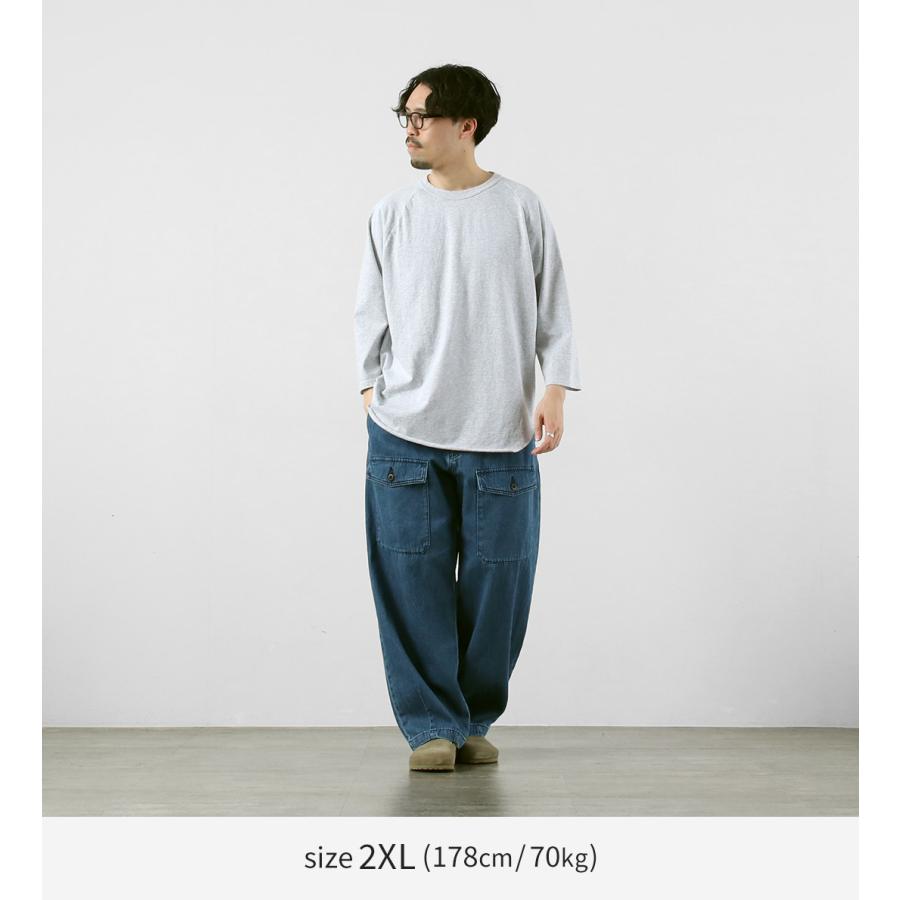 WALLA WALLA SPORT（ワラワラスポーツ） 七分袖 ベースボールTシャツ ソリッド 日本製 / メンズ | WALLA WALLA SPORT | 11