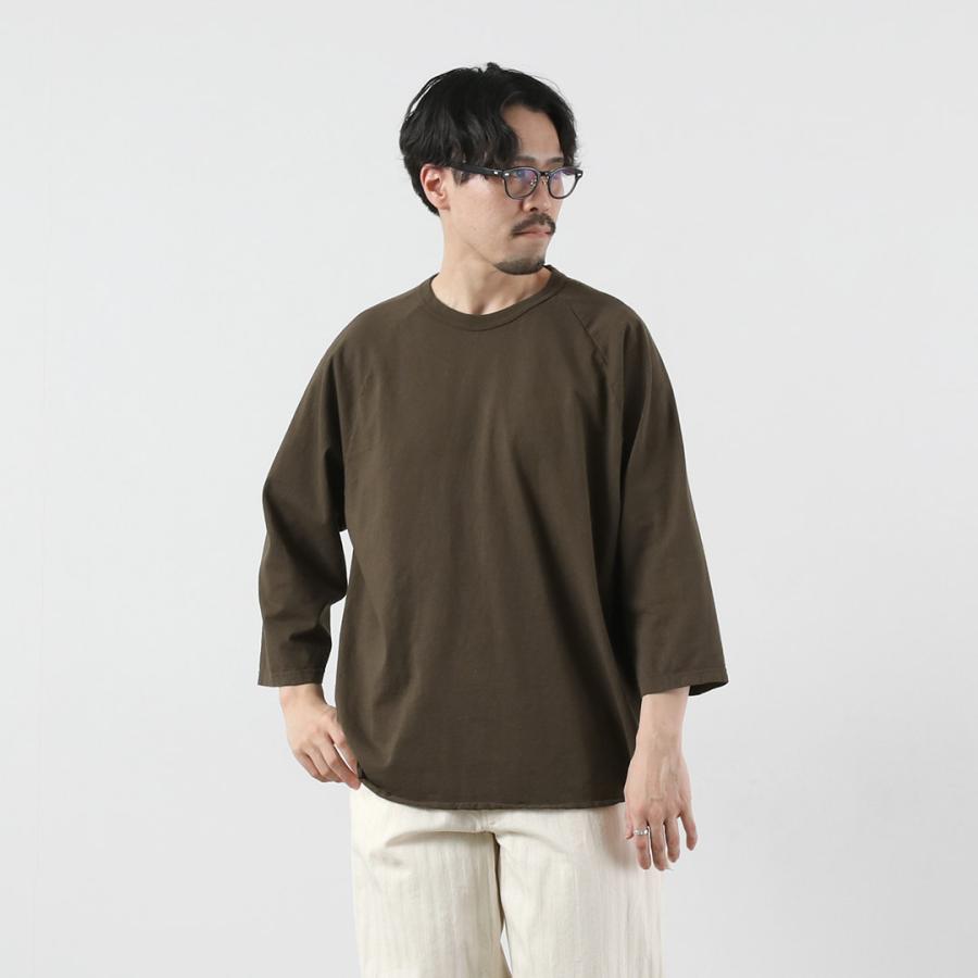 WALLA WALLA SPORT（ワラワラスポーツ） 七分袖 ベースボールTシャツ ソリッド 日本製 / メンズ | WALLA WALLA SPORT | 13