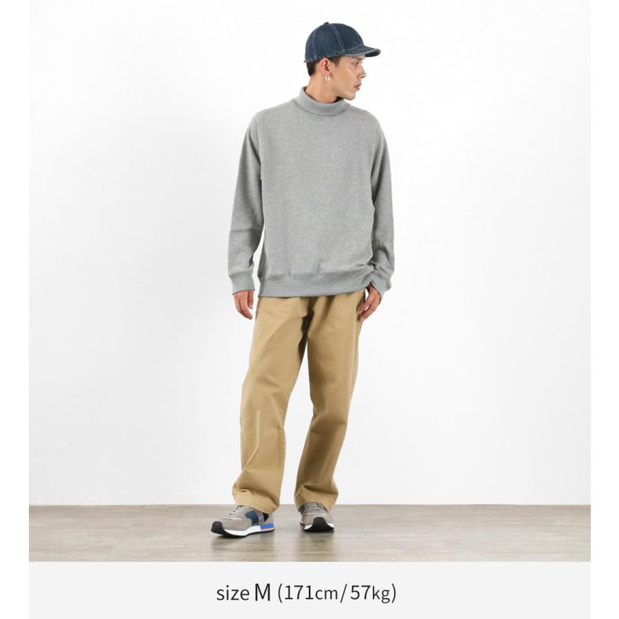 MOC T（モクティー） 別注 ネオン吊り裏毛 ハイネックPO メンズ スウェット tops トレーナー 裏毛 長袖 綿 | mocT | 03