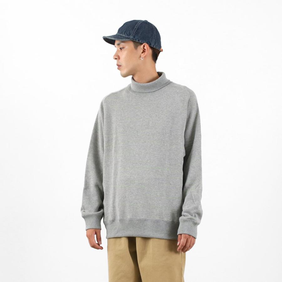 MOC T（モクティー） 別注 ネオン吊り裏毛 ハイネックPO メンズ スウェット tops トレーナー 裏毛 長袖 綿 | mocT | 05