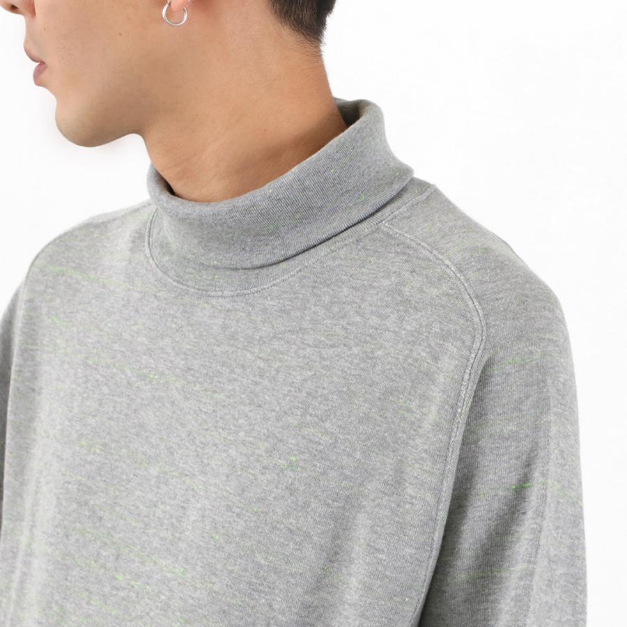 MOC T（モクティー） 別注 ネオン吊り裏毛 ハイネックPO メンズ スウェット tops トレーナー 裏毛 長袖 綿 | mocT | 07