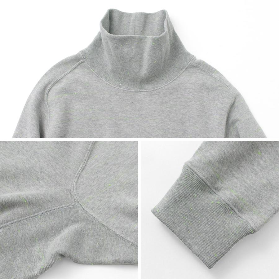 MOC T（モクティー） 別注 ネオン吊り裏毛 ハイネックPO メンズ スウェット tops トレーナー 裏毛 長袖 綿 | mocT | 10