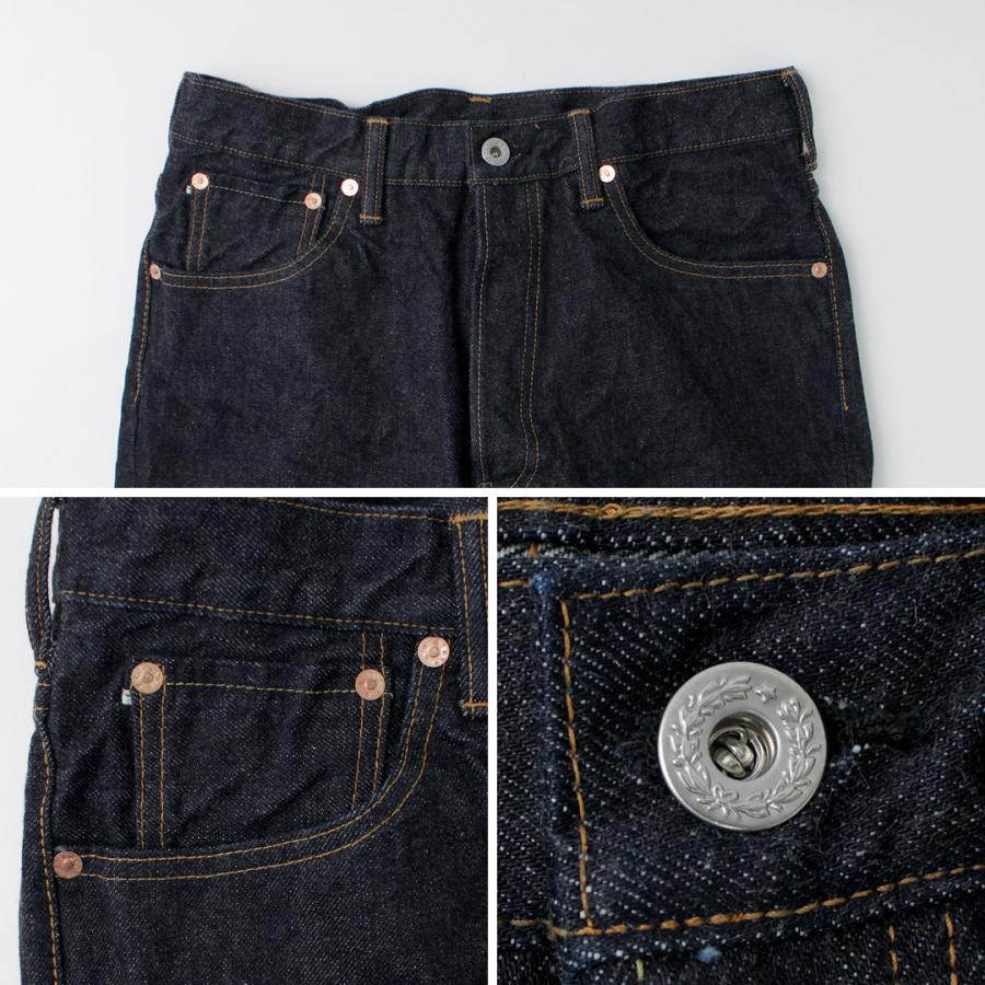 FOB FACTORY（FOBファクトリー） F165 セルヴィッチ ガレージ デニム / メンズ ジーンズ ジーパン パンツ ワンウォッシュ 日本製 | FOB FACTORY | 12